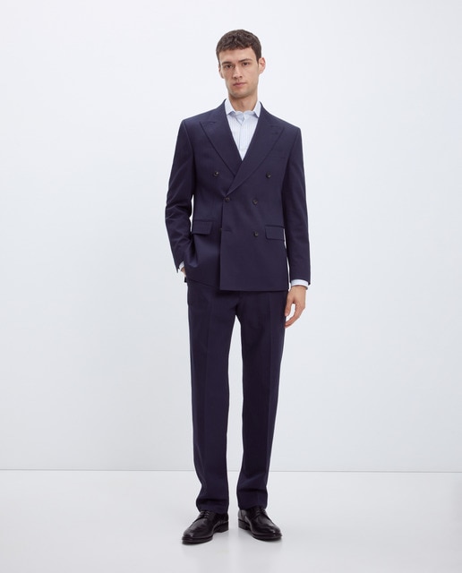 Traje de hombre espiga