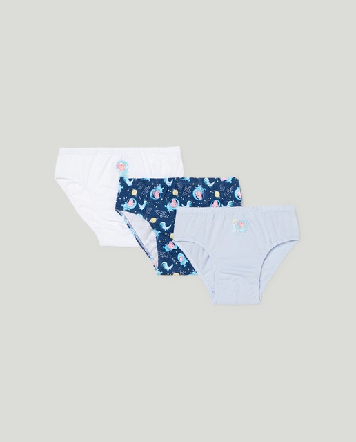 Pack tres slips de niño Peppa Pig