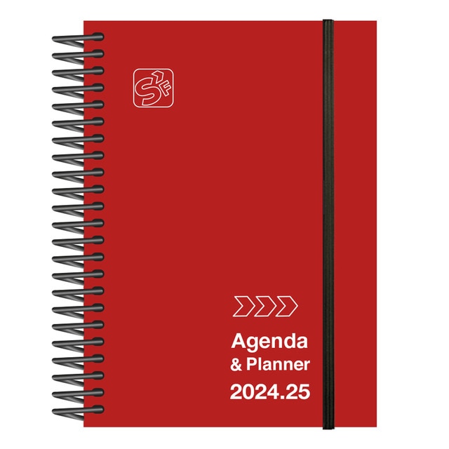 Agenda escolar 2024-2025 1 día por página A6 Student Senfort.