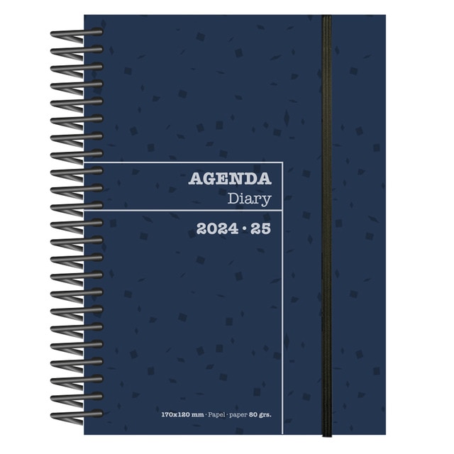 Agenda escolar 2024-2025 1 día por página A6 Student Senfort.