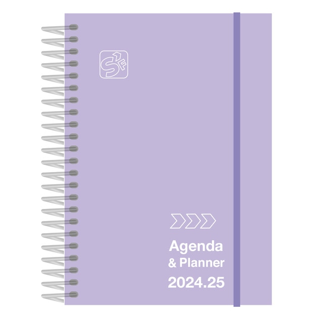 Agenda escolar 2024-2025 1 día por página A6 Student Senfort.