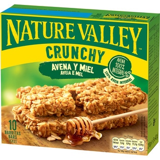 NATURE VALLEY Crunchy Haferriegel 100% Vollkorn und Honig 5x2 Stück Karton 210 g