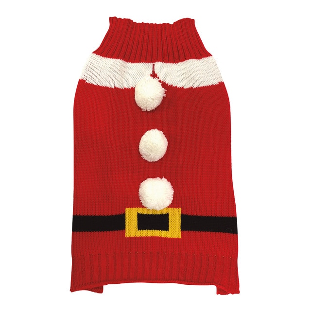 Fred & Rita – Jersey Fred & Rita para perros Papá Noel. Rojo Talla 30 cm