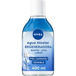 agua micelar Regeneradora rostro, ojos y labios Flacon 400 ml para piel cansada y sensible