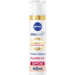Cellular Luminous Anti-Blemish medium tone face fluid SPF-30 doser 40 ml