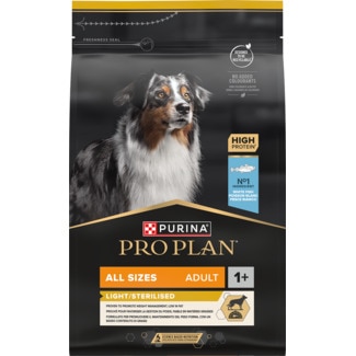 Purina Ração para Cão Adulto Sterlizised Rico em Peixe embalagem 3 kg