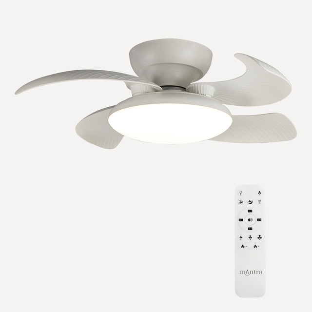 El Corte Inglés – Ventilador de techo con luz LED y motor DC Blanco Aloha El Corte Inglés.