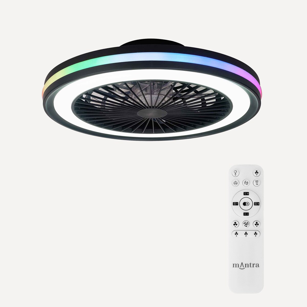 Imagem 0 de Ventoinha de Teto com Luz LED e Motor DC Gamer
