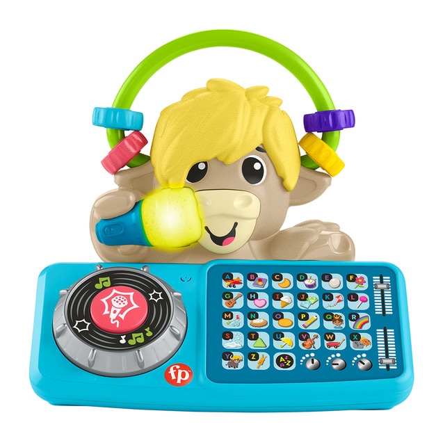 Juguete educativo Yak con mesa de mezclas de DJ Link Squad A to Z Yak Fisher Price Fisher Price El Corte Ingles