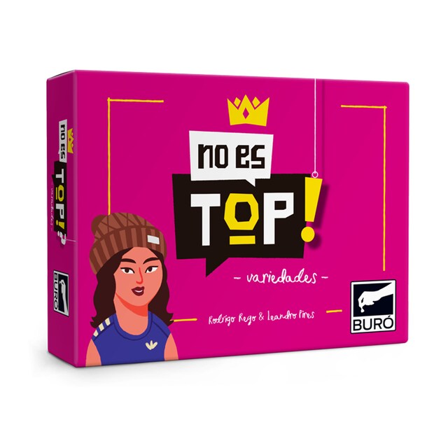 Juego de cartas No es TOP! Buró.