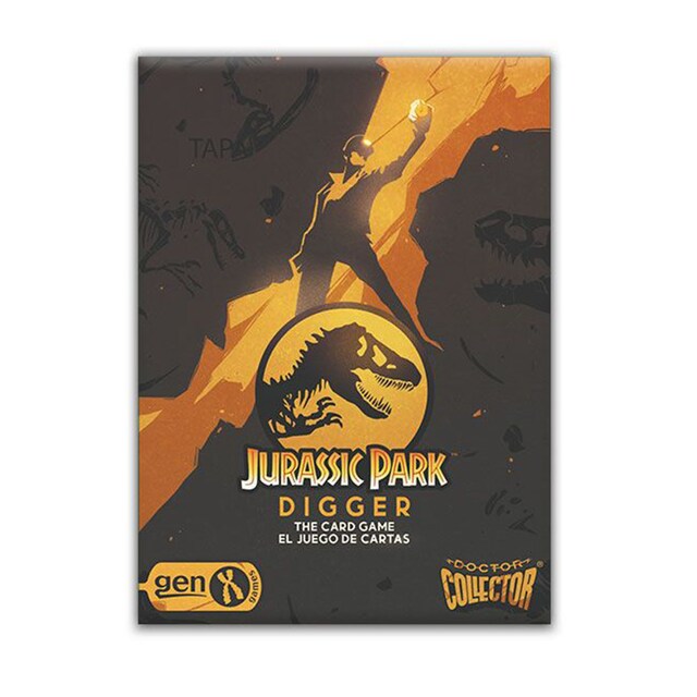 Juego de cartas Jurassic Park: Digger Gen X Games.