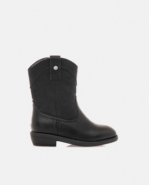 Botines de niña estilo cowboy
