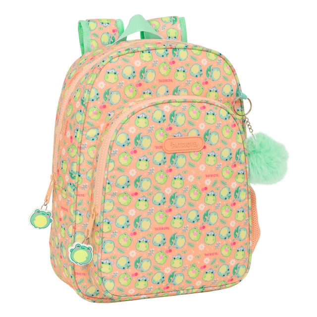 Mochila infantil adaptable a carro Patricye Safta multicolor.