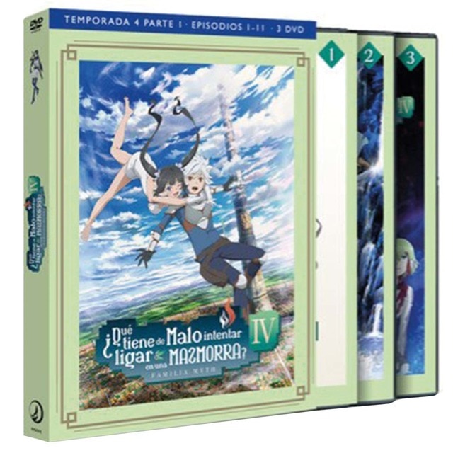 Danmachi. 4ª Temporada parte 1 (DVD).