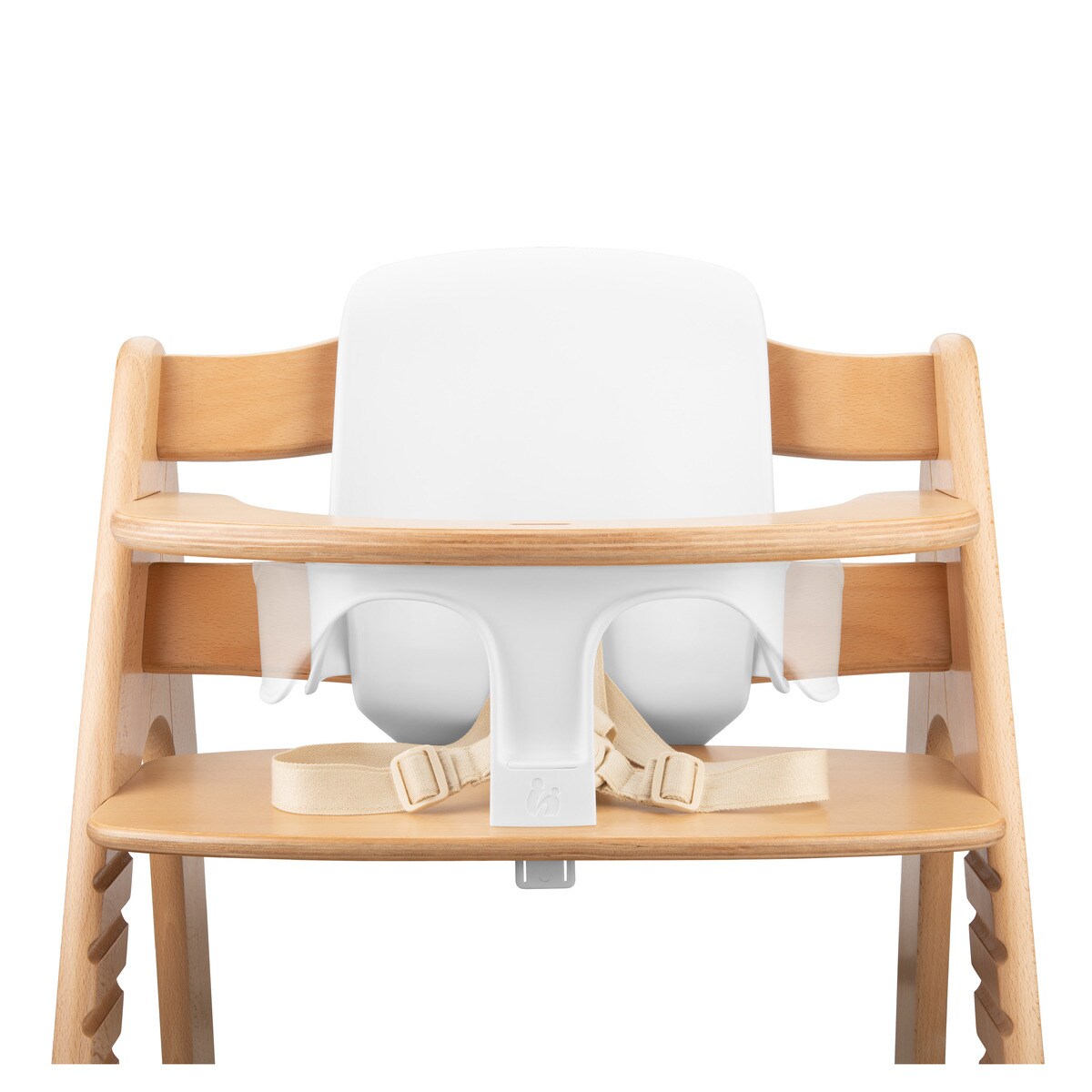 Assento para Cadeira de Refeição de Madeira Highchair Baby Seat Branco-17