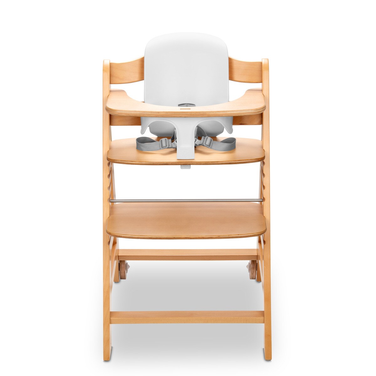 Assento para Cadeira de Refeição de Madeira Highchair Baby Seat Branco-22