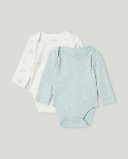 Pack dos bodies de bebé niño