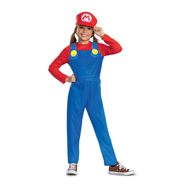 Disfraz Infantil Mario Básico Super Mario Disguise