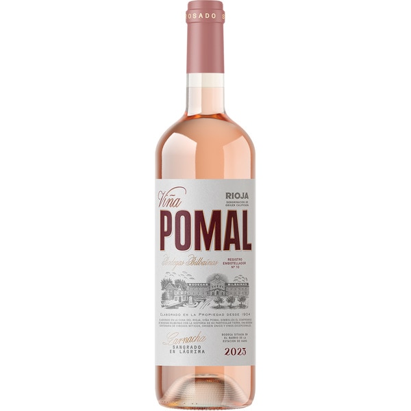 vino rosa pálido garnacha viura DOCa Rioja botella 75 cl