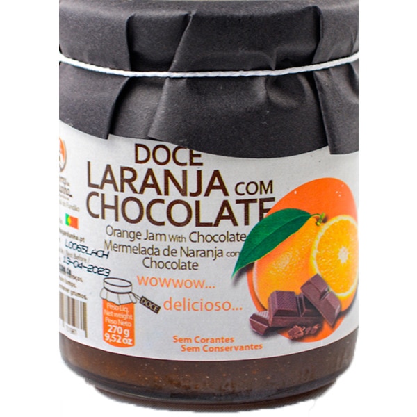 Doce de Laranja com Chocolate frasco 270 g