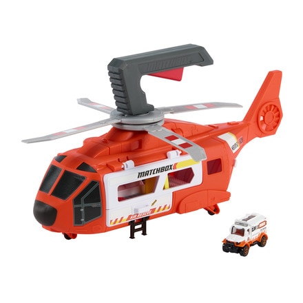 Helicóptero de rescate de coches de juguete Action Drivers 