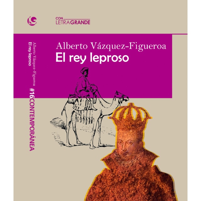 El rey leproso: Edición en letra grande (Tapa blanda con solapas)