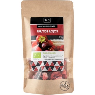 TEO Gefriergetrocknete rote Beeren Tasche 25 g