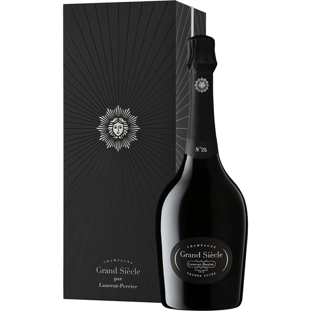 Estuche Champagne Laurent-Perrier Grand Siècle con estuche