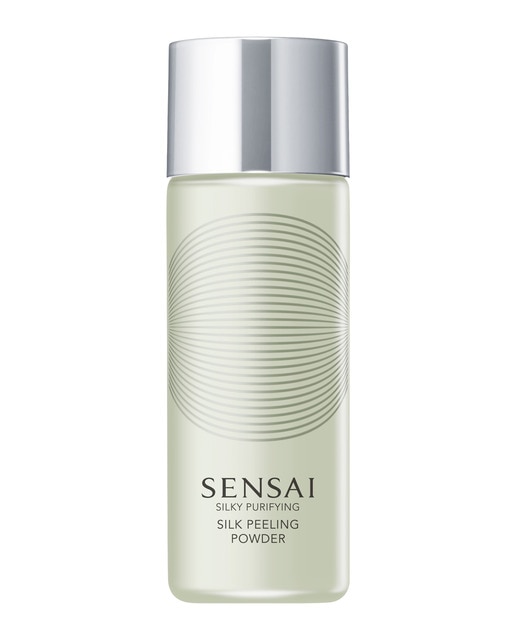 Exfoliante facial Silky Purifyng Silk Peeling Powder Matcha Sensai
