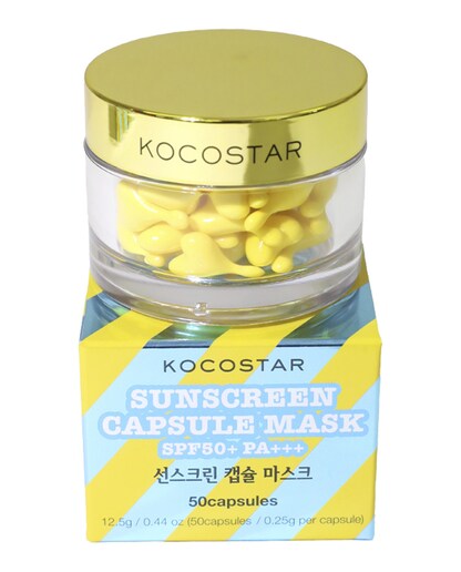 Cápsulas Protección solar en monodosis Sunscreen Capsule Mask Kocostar