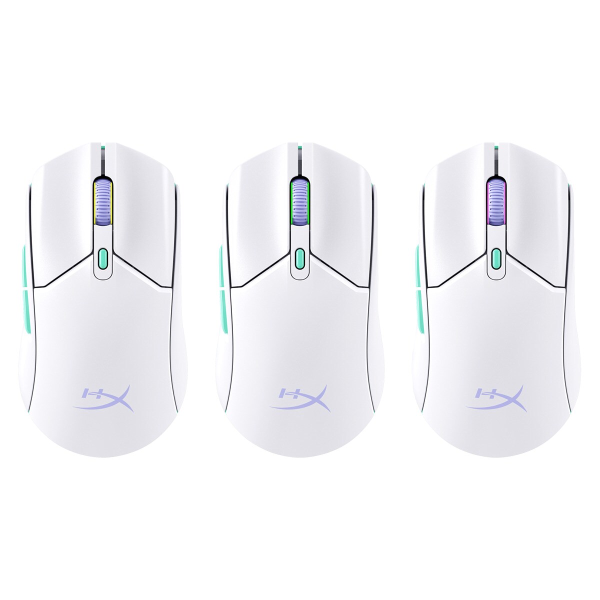Rato Gaming sem Fios HyperX Pulsefire Haste 2 Core - Branco Branco-7