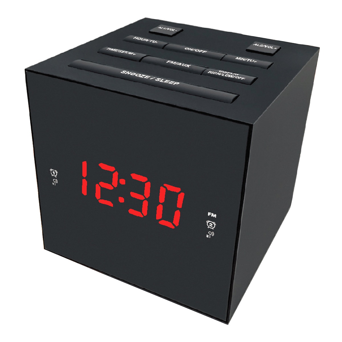 Inves - Radio despertador Inves CT3938U con radio FM.