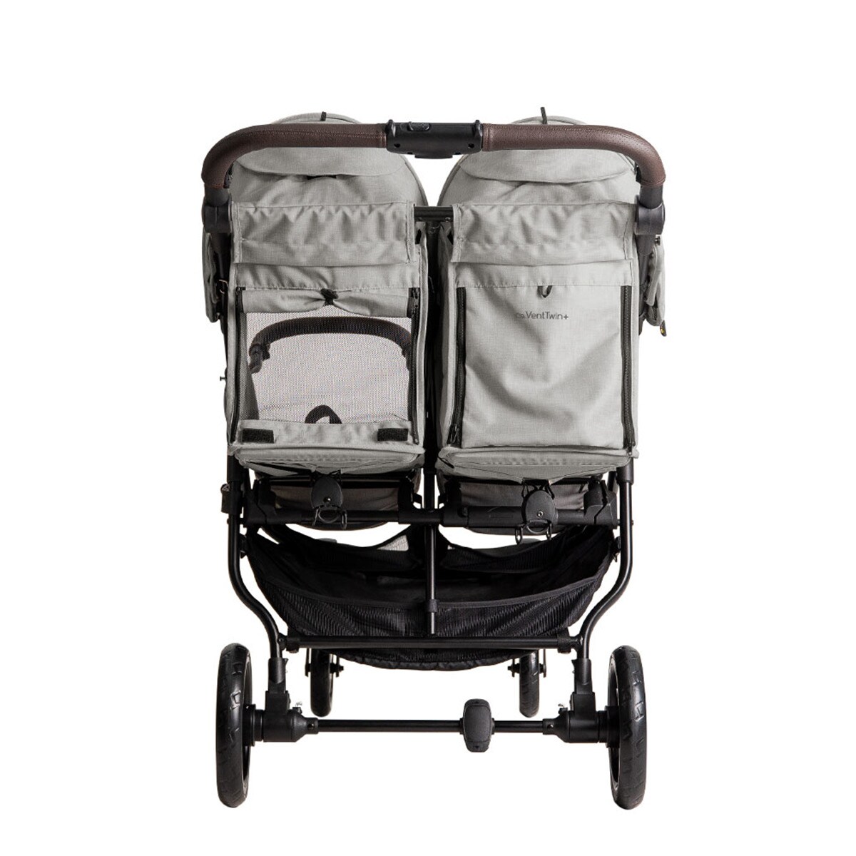 Carrinho de Passeio para Gémeos Vent Twin + Bege-11