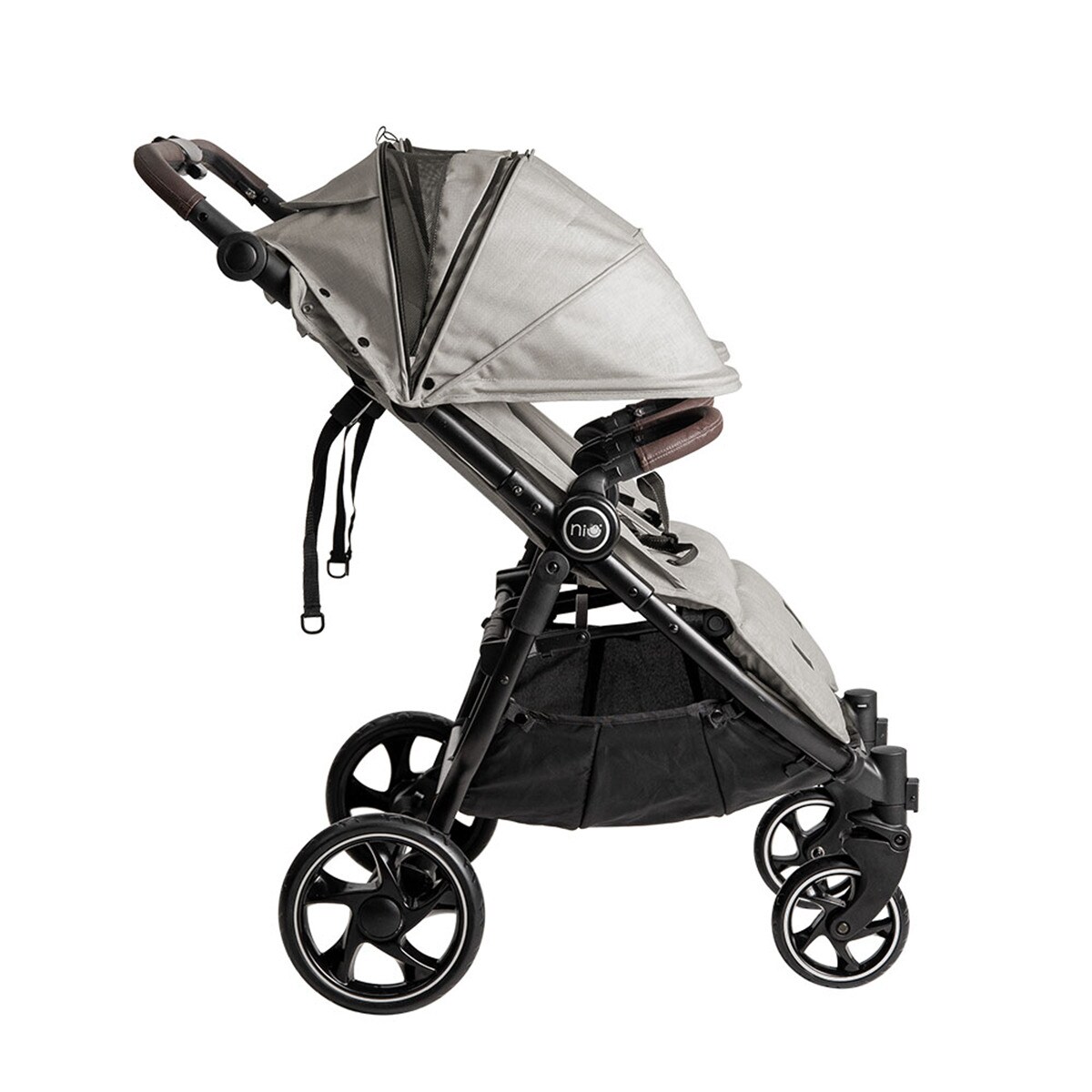 Carrinho de Passeio para Gémeos Vent Twin + Bege-8