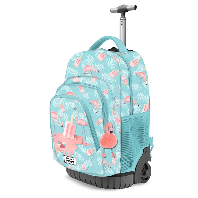 Mochila trolley GTS fan oh my pop! ice flamingo Oh my pop! Karactermania turquesa