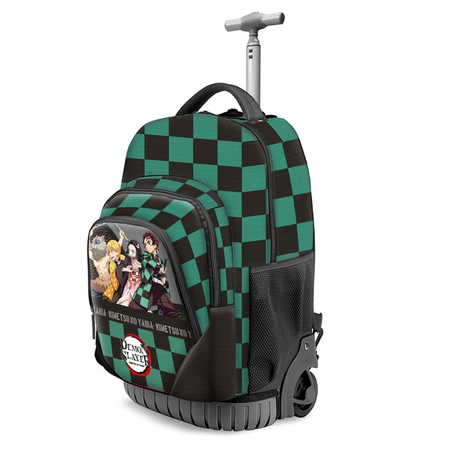 Mochila trolley GTS fan Akushon Demon Slayer Karactermania verde