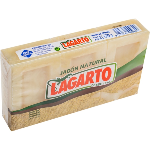 natürliche Handwaschseife 3er-Pack Würfel 200 g