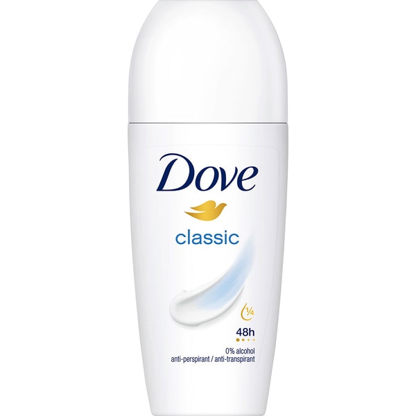 desodorante roll-on Classic 0% alcohol anti-transpirante 48h Behälter 50 ml