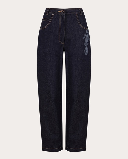 Pantalón vaquero recto Eglantine