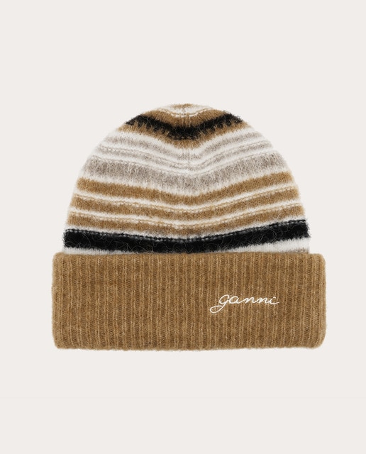 Sombrero de lana estampado