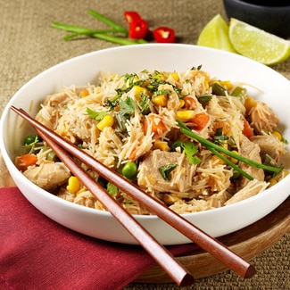 Pad Thai de Frango Peso Aproximado por unidade 200 g