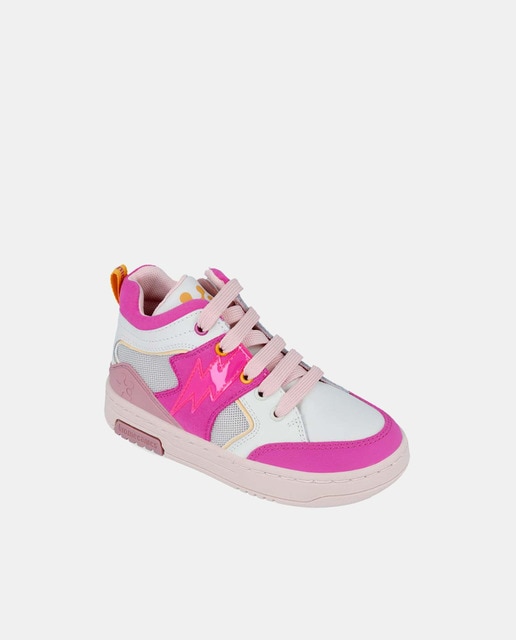 Botines de niña tipo casco con adorno