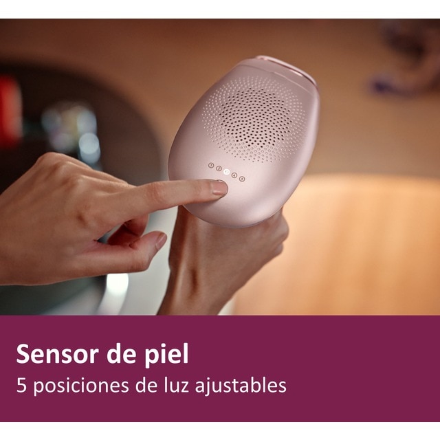 Depiladora luz pulsada philips lumea advanced para uso en cara y cuerpo con 2 cabezales sale