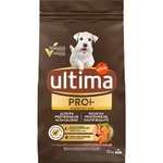 Pro+ Trockenfutter für ausgewachsene Mini-Hunde mit Lachs Tasche 1,1 kg