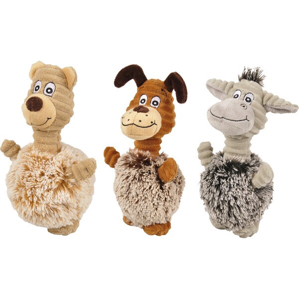 juguete para perros Animales de peluche modelos surtidos 1 unidad