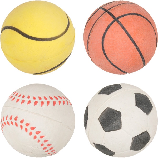 juguete para perros pelota deportiva Alvin modelos surtidos 1 unidad