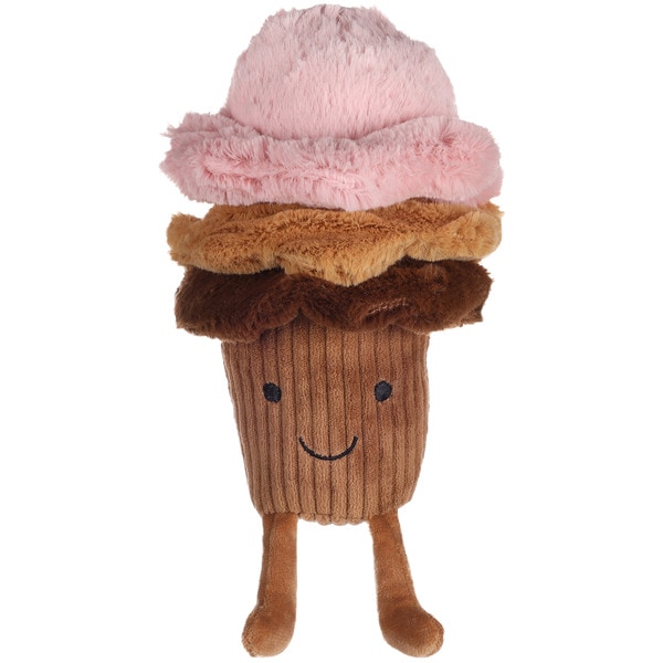 juguete para perros Helado Marrón peluche 1 unidad