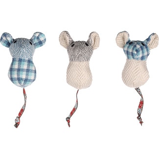 FLAMINGO Katzenspielzeug Blaue Maus verschiedene Modelle 1 Einheit