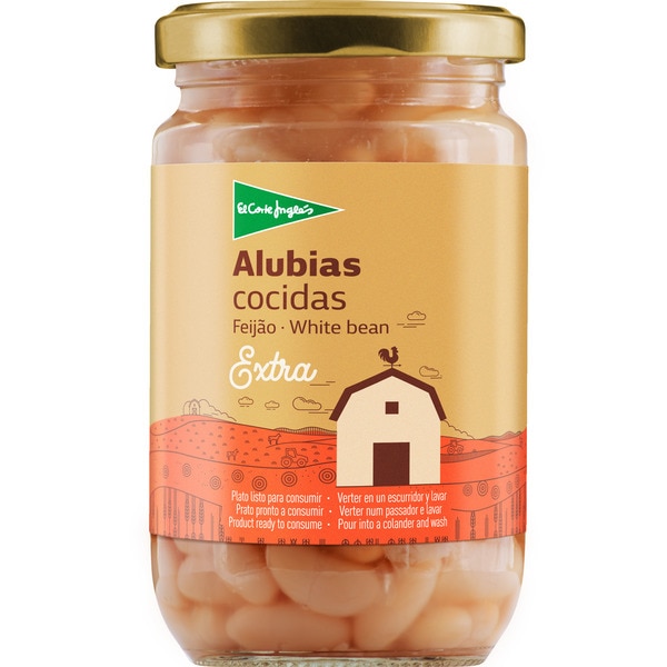 premium cooked white beans flask 200 g