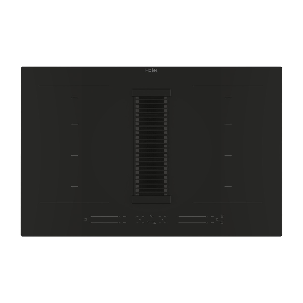 Haier – Placa inducción Haier, 4 Zonas Flex, con extractor integrado, I-Dual Series 6 – HAIH82MTMCF.